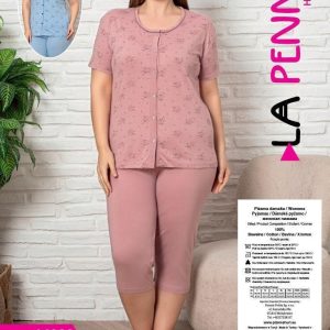 Pizamy tureckie rozpinane duze 14332