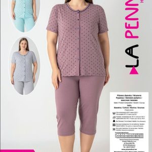 Pizamy tureckie rozpinane duze 14342