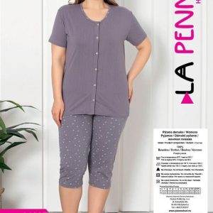 Pizamy tureckie rozpinane duze 14327