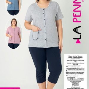 Pizamy tureckie rozpinane duze 14345