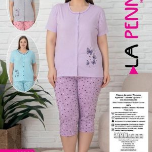 Pizamy tureckie rozpinane duze 14333